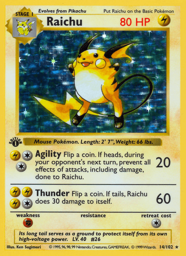 Raichu Base
