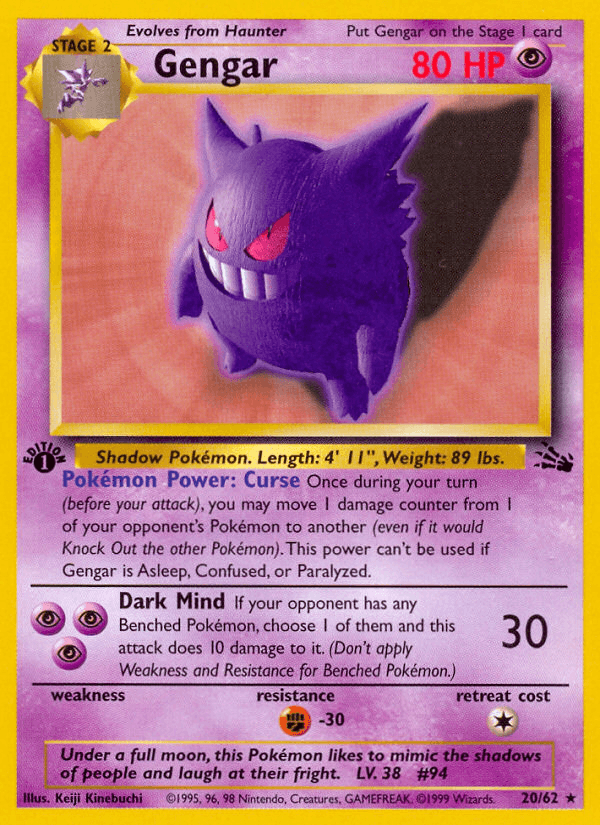 Gengar Fossil