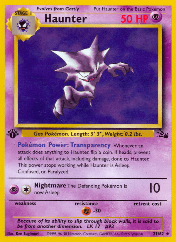 Haunter Fossil