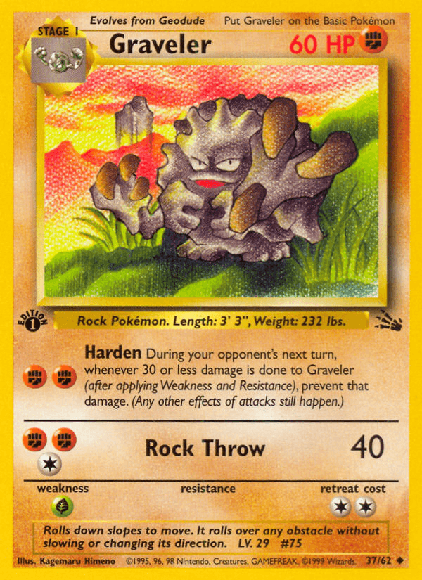 Graveler Fossil