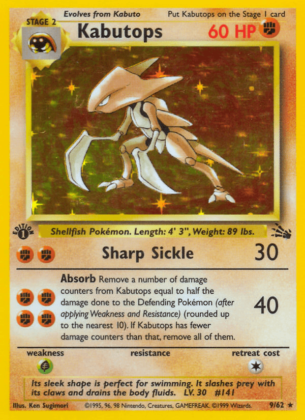 Kabutops Fossil