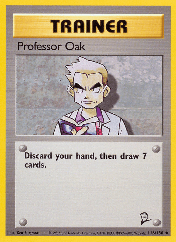 Professor Oak Base Set 2