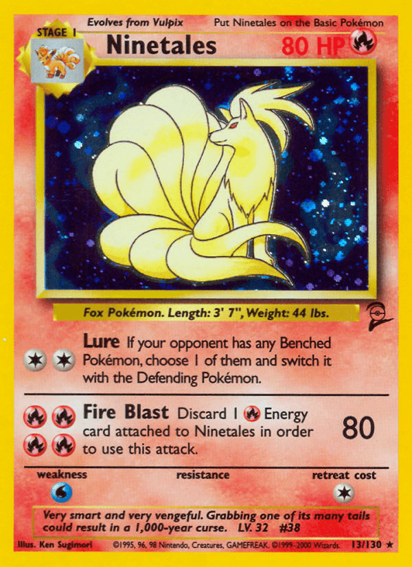 Ninetales Base Set 2