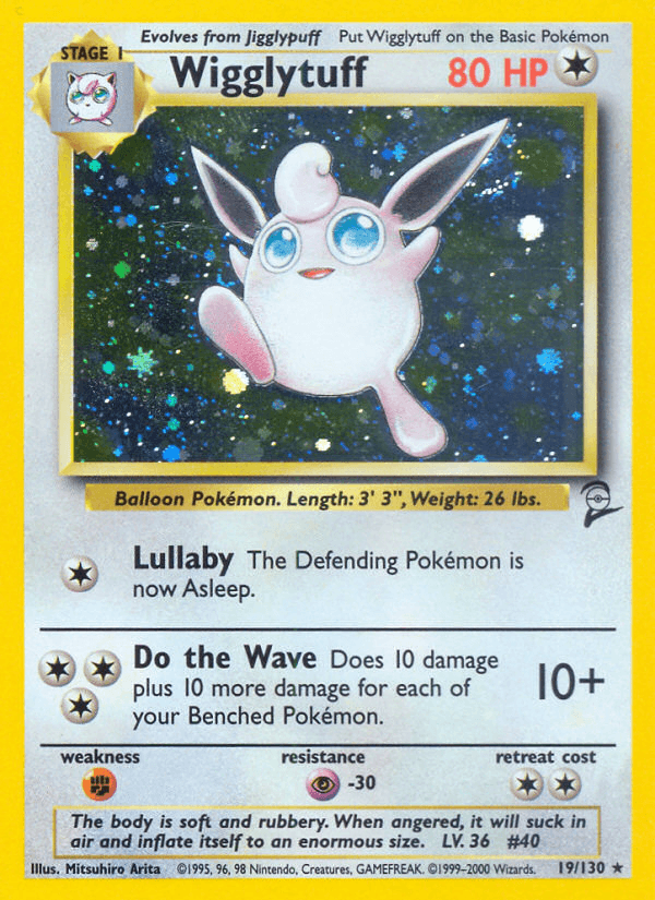 Wigglytuff Base Set 2