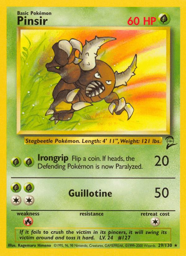 Pinsir Base Set 2