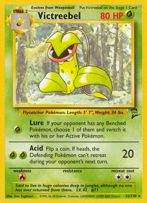 Victreebel Base Set 2