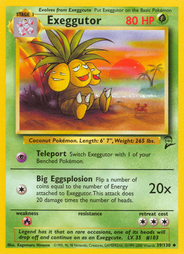 Exeggutor Base Set 2