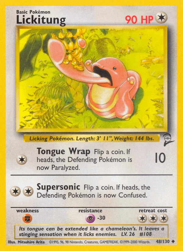 Lickitung Base Set 2
