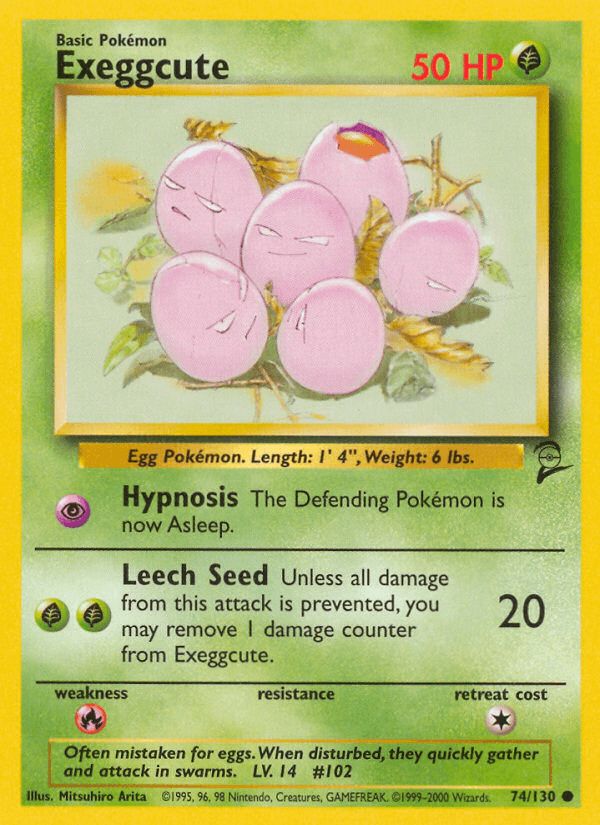 Exeggcute Base Set 2