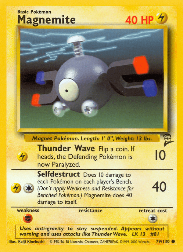 Magnemite Base Set 2