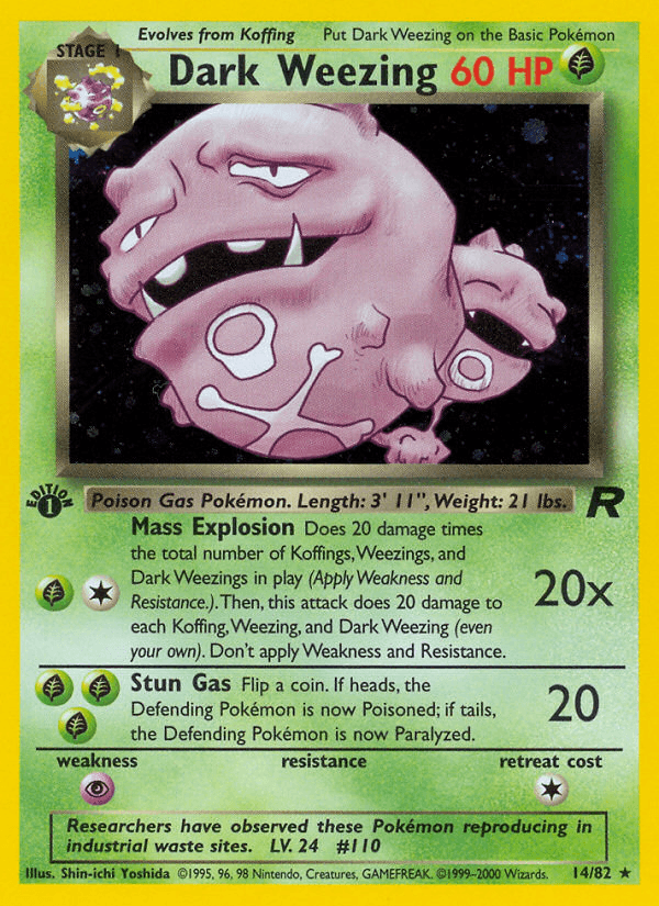 Dark Weezing Team Rocket