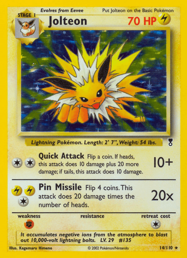 Jolteon Legendary Collection