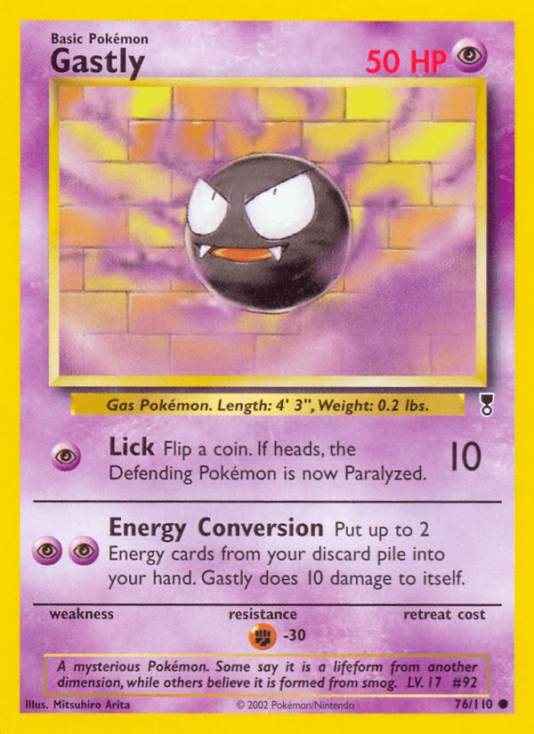 Gastly Legendary Collection