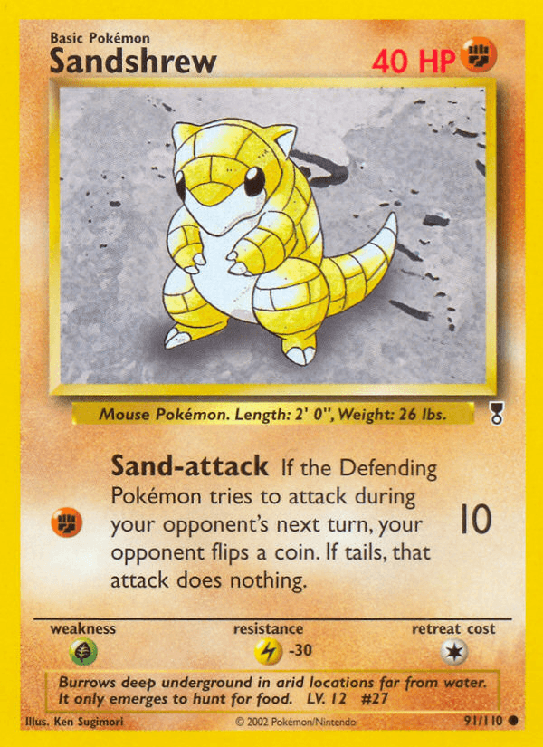 Sandshrew Legendary Collection