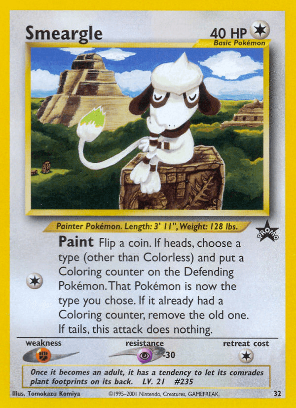 Smeargle Wizards Black Star Promos