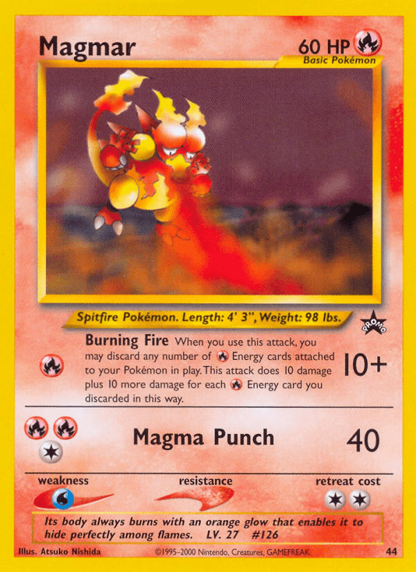 Magmar Wizards Black Star Promos