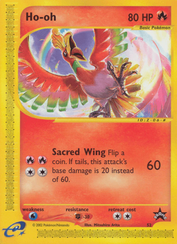 Ho-oh Wizards Black Star Promos