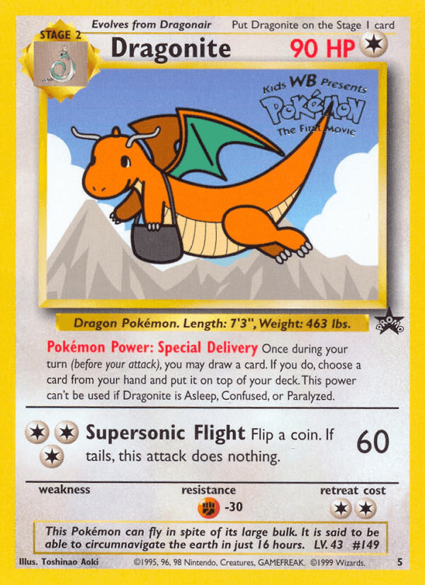 Dragonite Wizards Black Star Promos