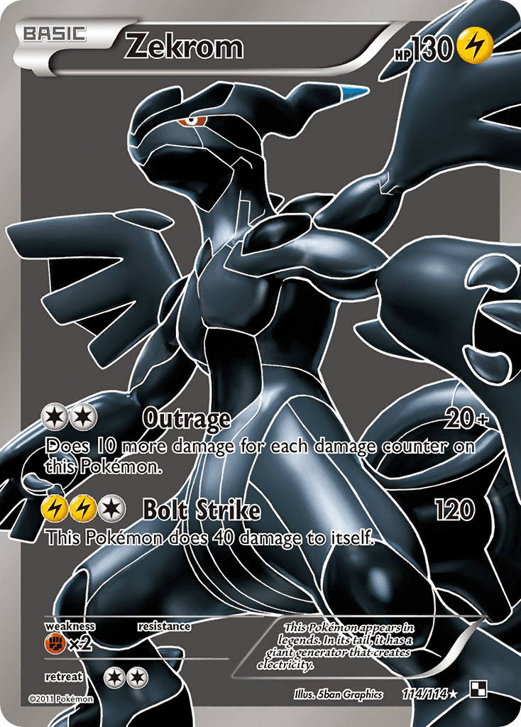 Zekrom Black & White