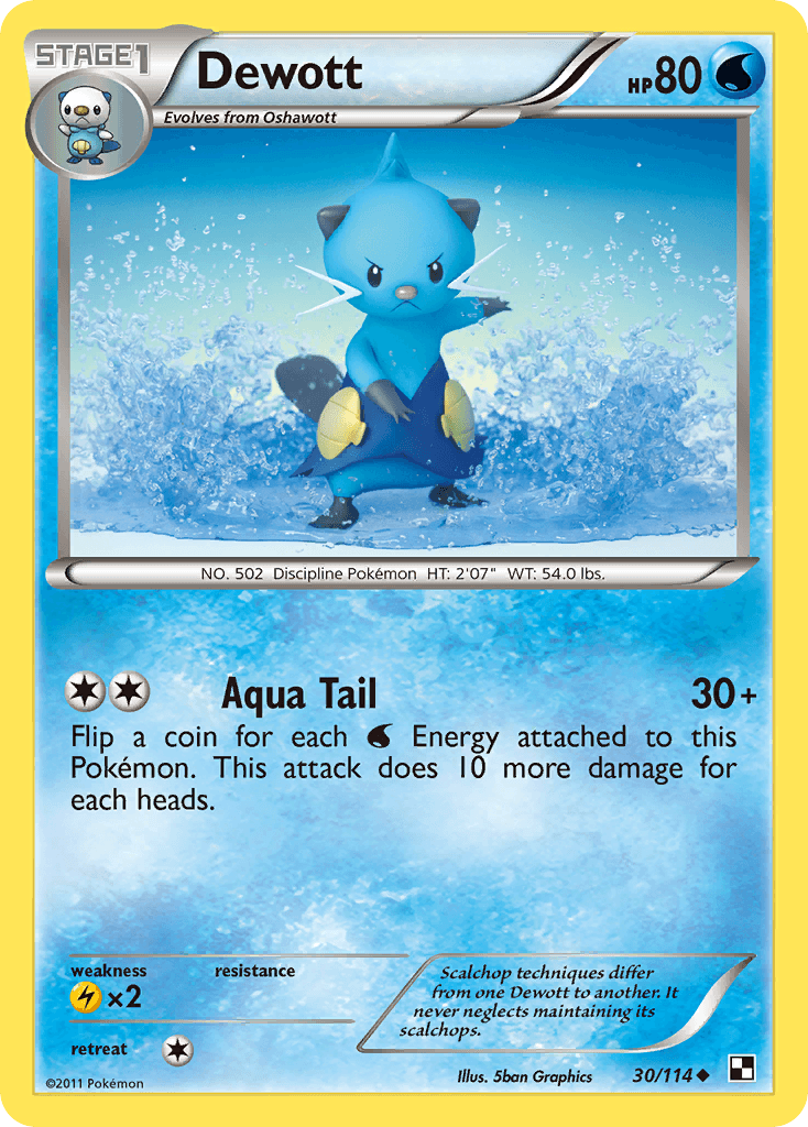 Dewott Black & White