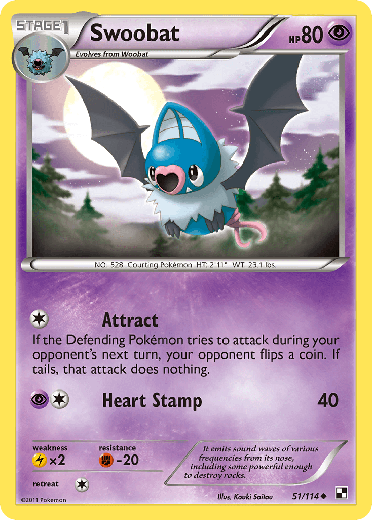Swoobat Black & White