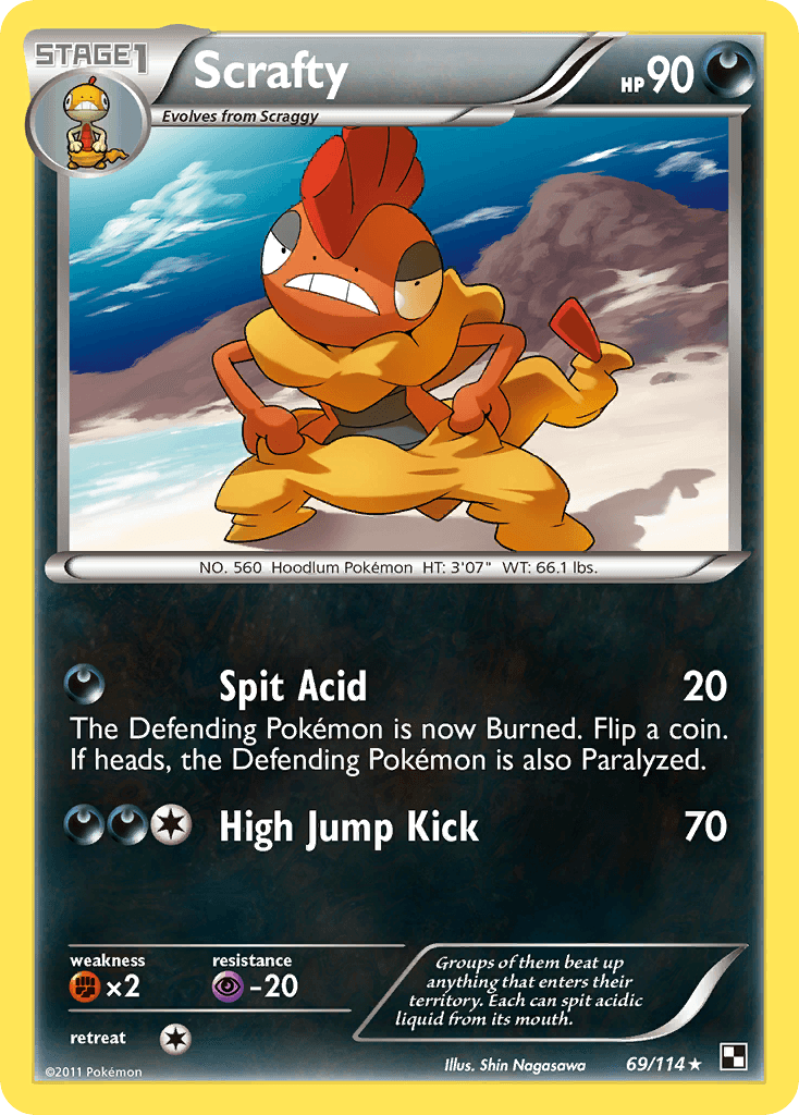 Scrafty Black & White