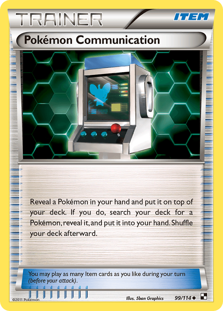 Pokémon Communication Black & White