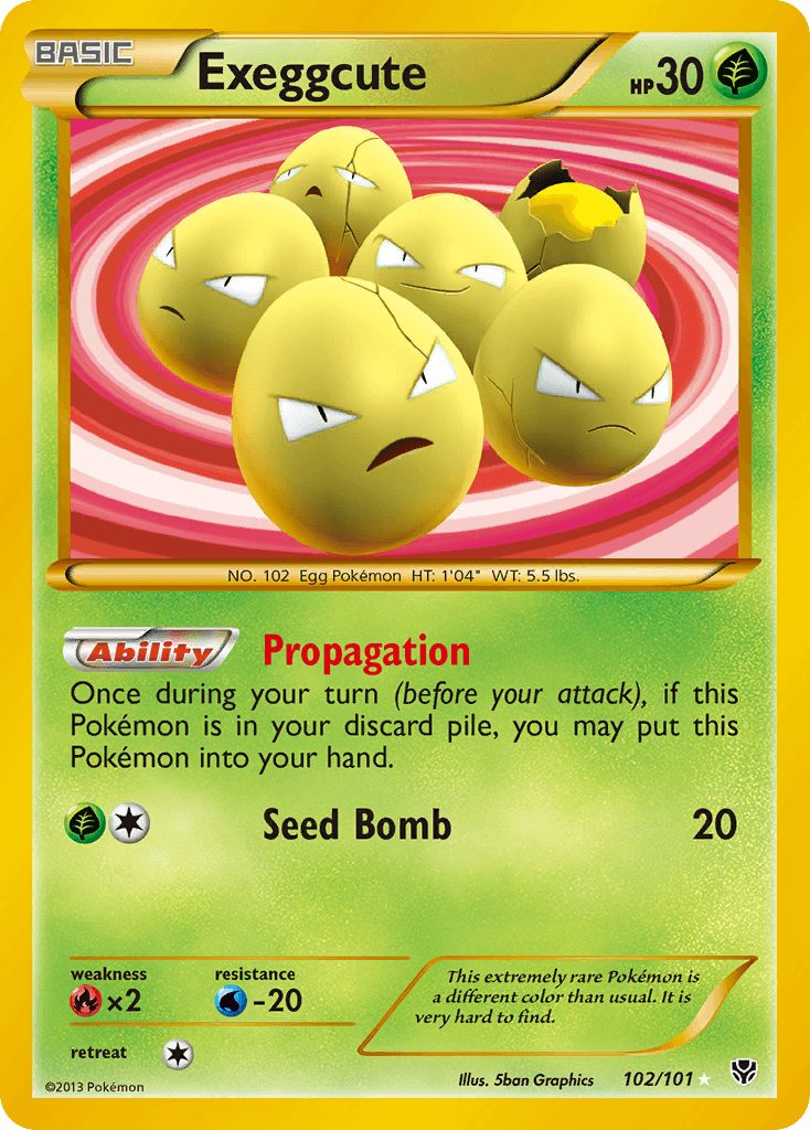 Exeggcute Plasma Blast