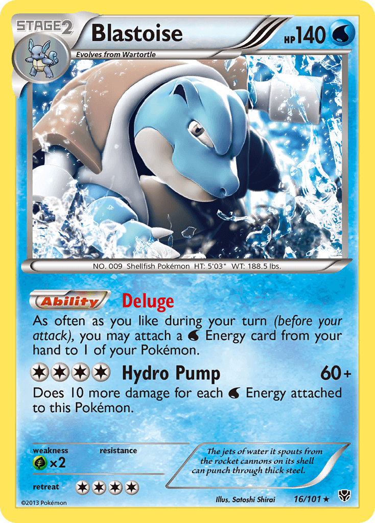 Blastoise Plasma Blast