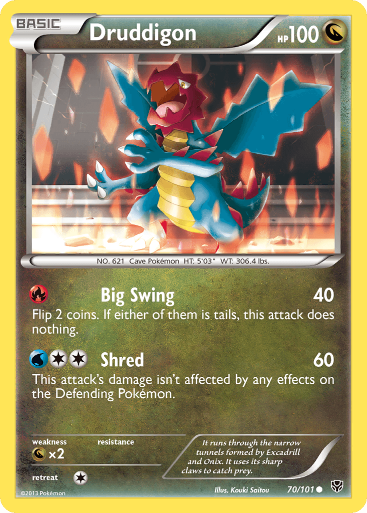 Druddigon Plasma Blast