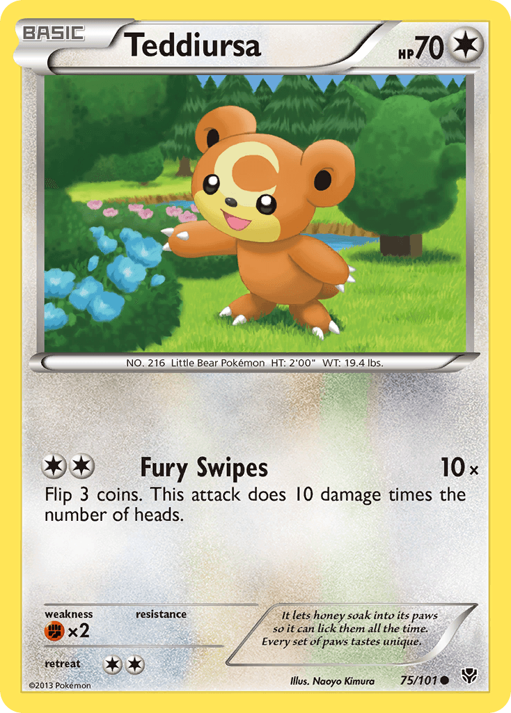 Teddiursa Plasma Blast