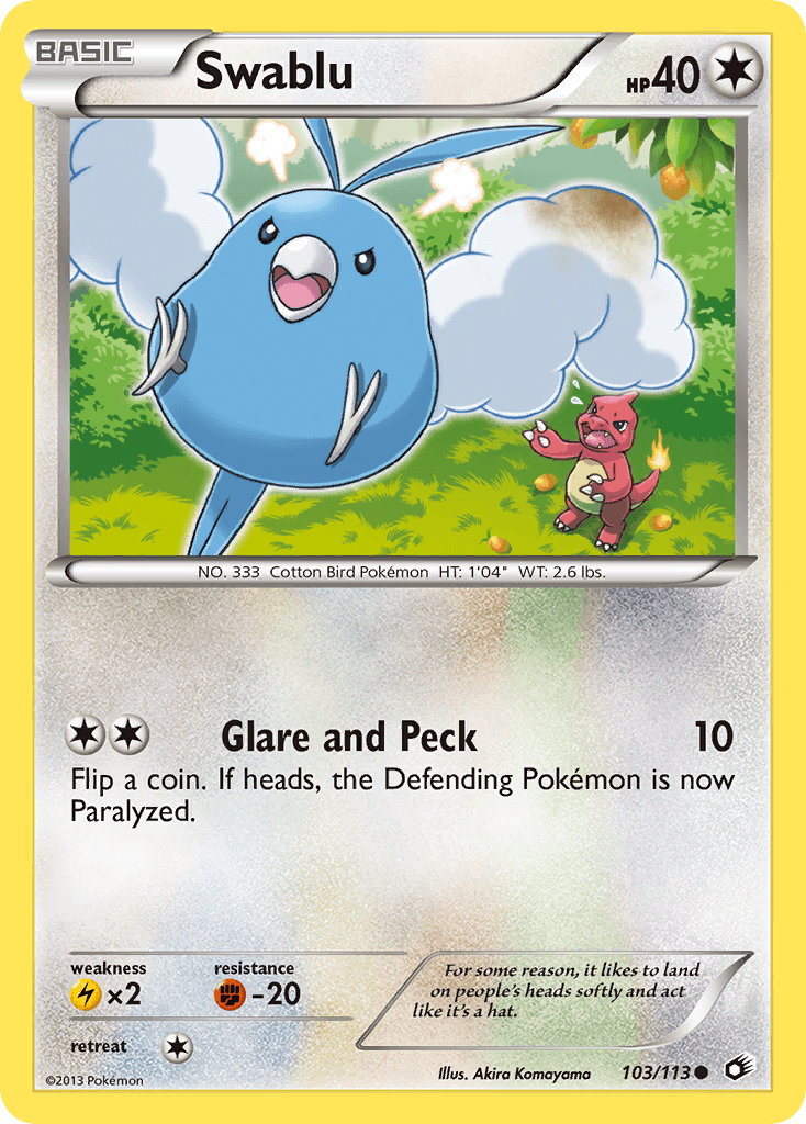 Swablu Legendary Treasures