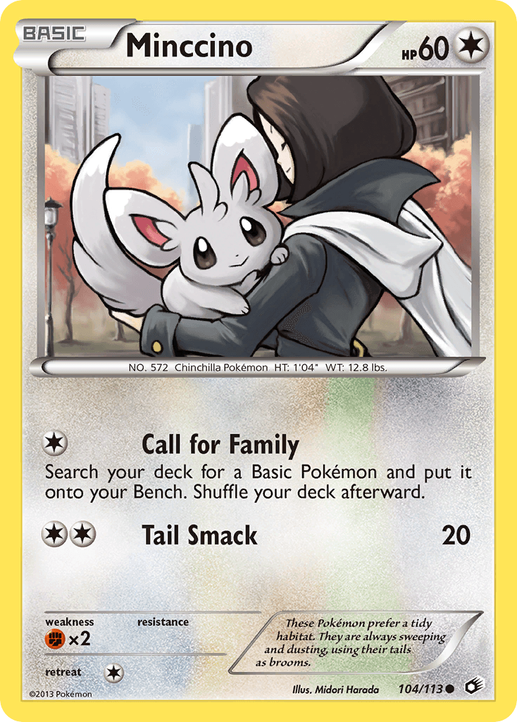 Minccino Legendary Treasures