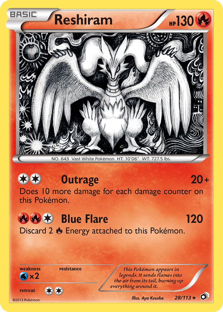 Reshiram Legendary Treasures