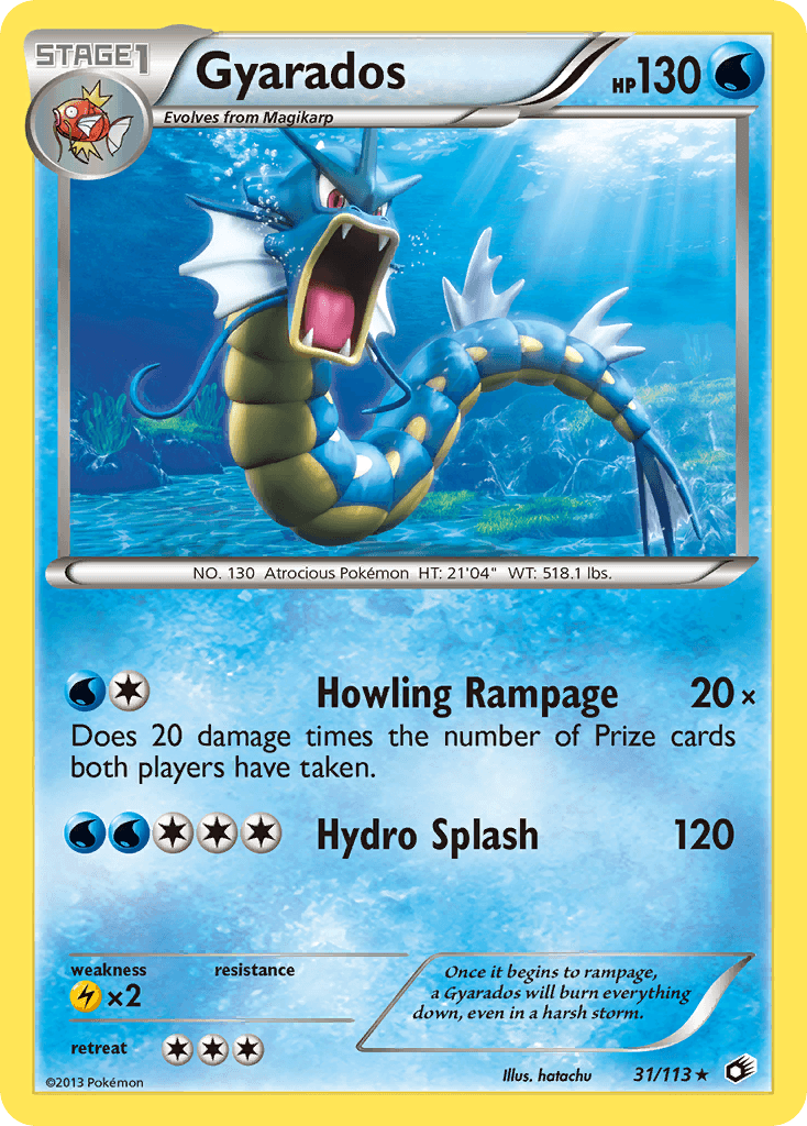 Gyarados Legendary Treasures