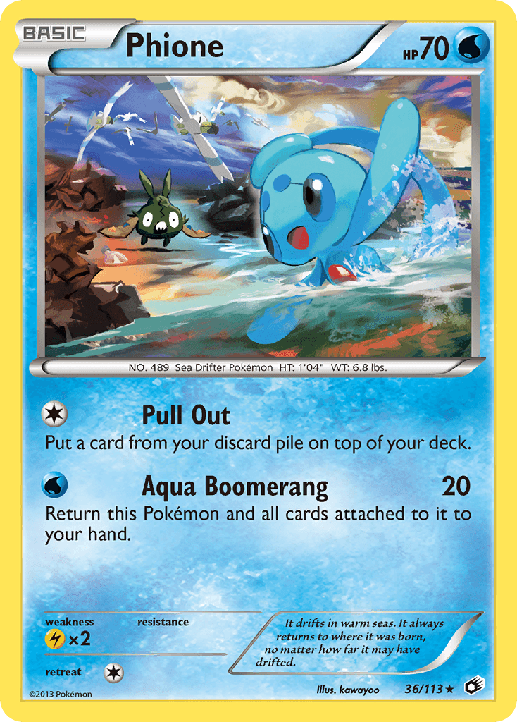 Phione Legendary Treasures