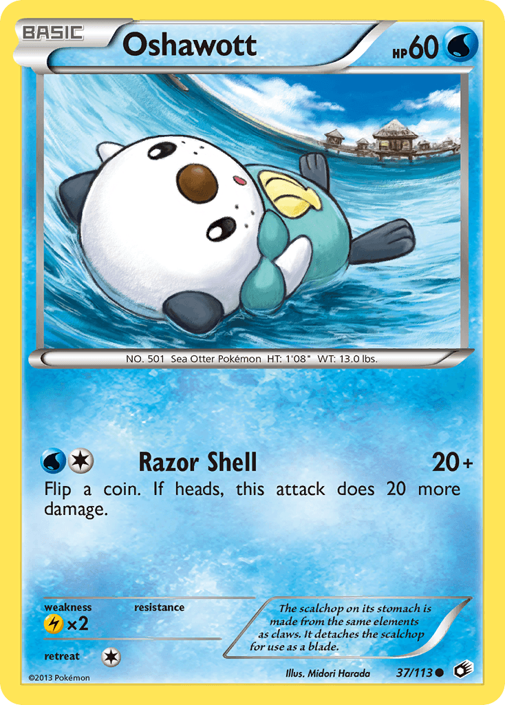 Oshawott Legendary Treasures