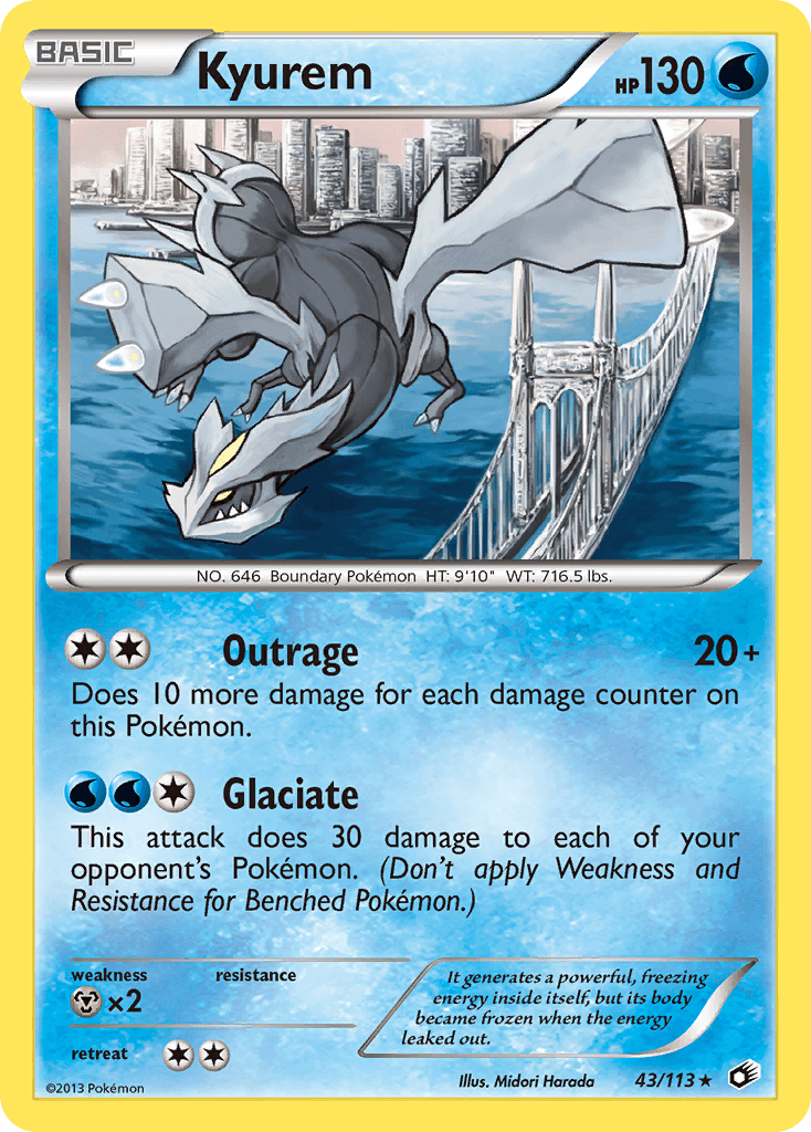 Kyurem Legendary Treasures