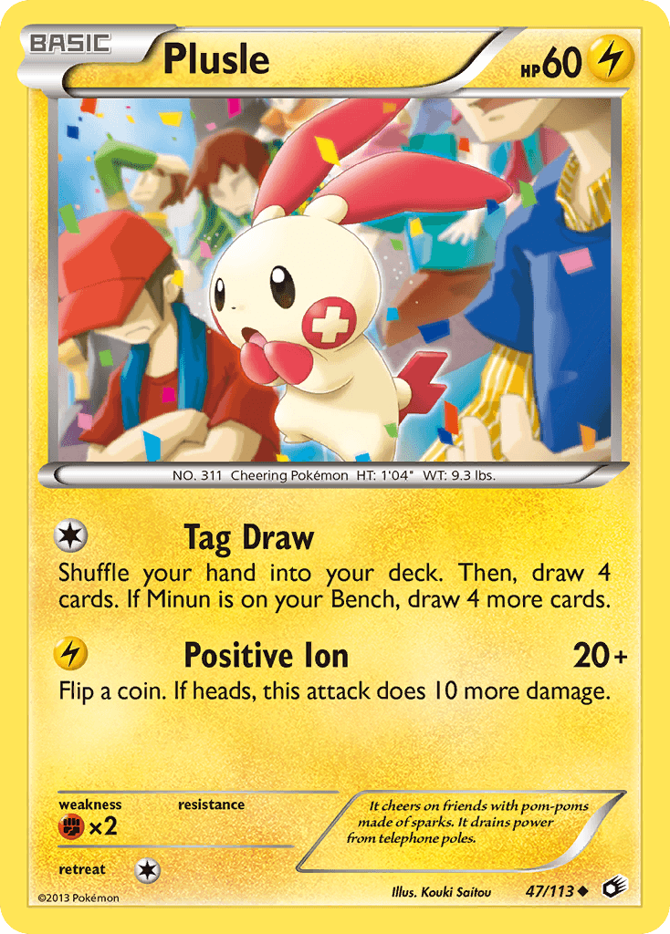 Plusle Legendary Treasures