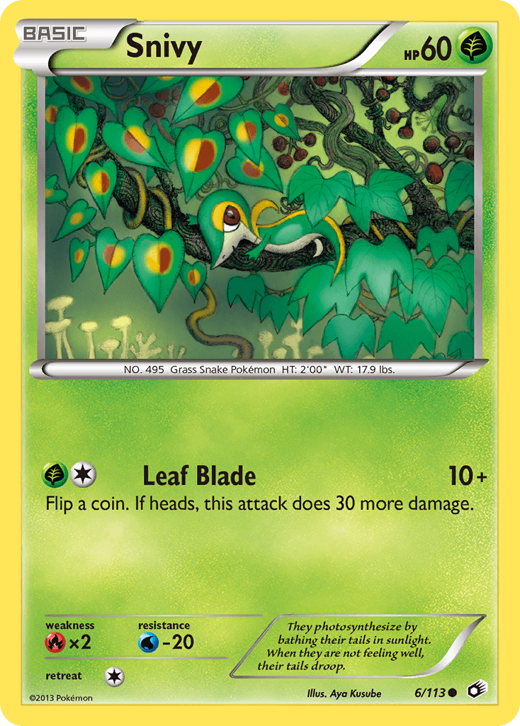 Snivy Legendary Treasures