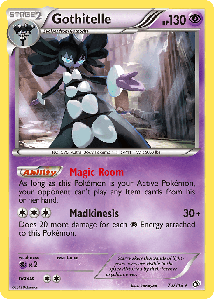Gothitelle Legendary Treasures
