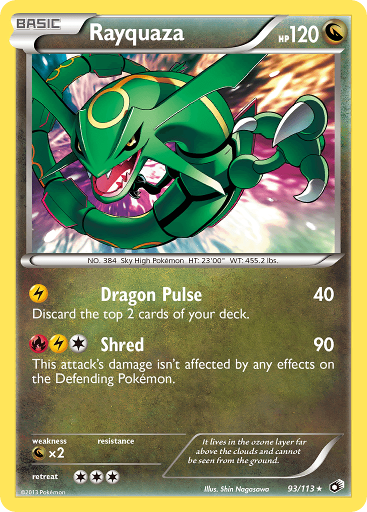 Rayquaza Legendary Treasures