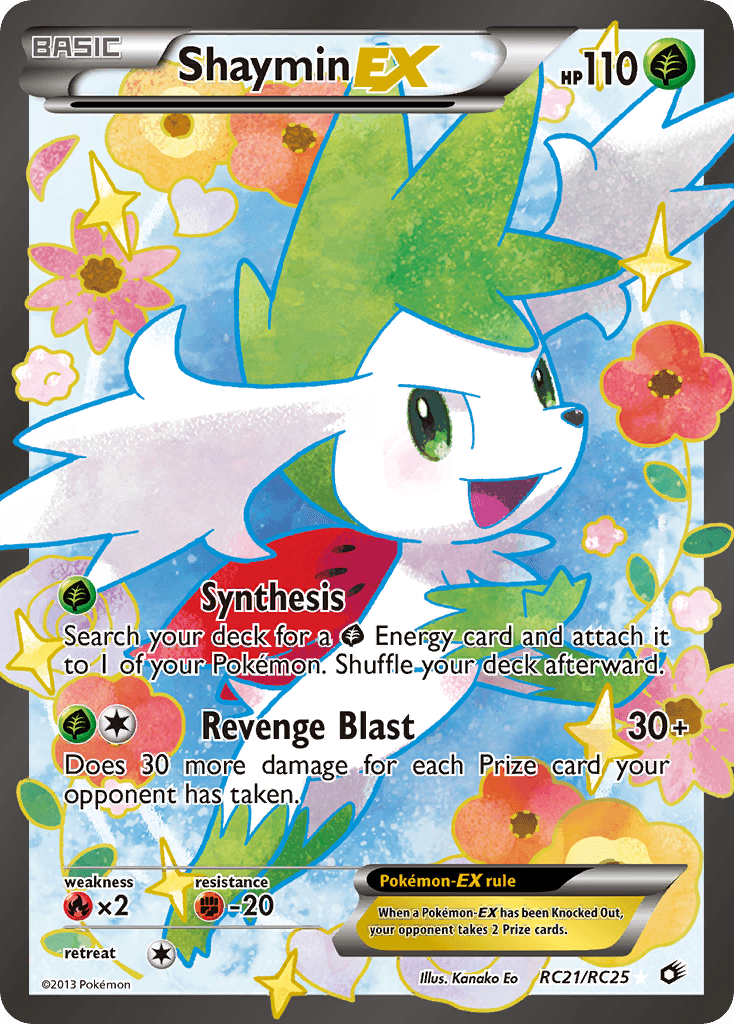 Shaymin-EX Legendary Treasures