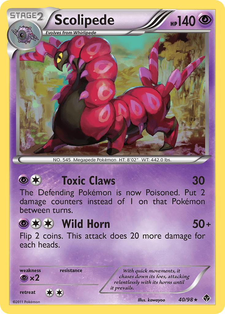 Scolipede Emerging Powers