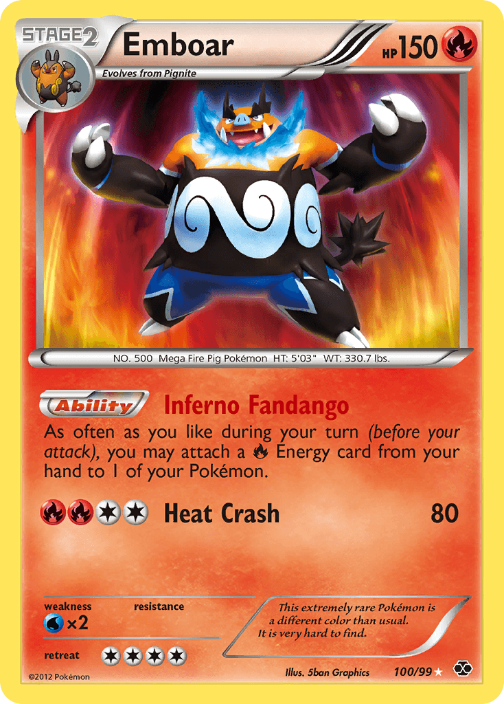 Emboar Next Destinies