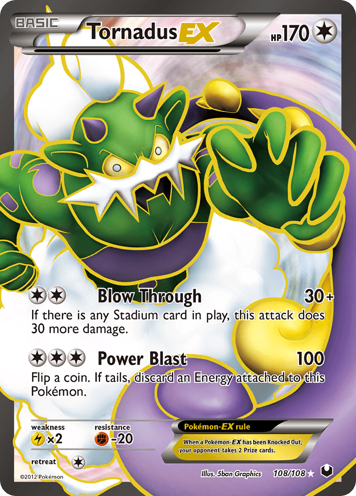 Tornadus-EX Dark Explorers