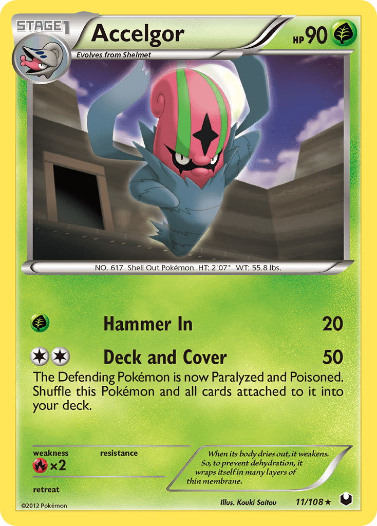 Accelgor Dark Explorers