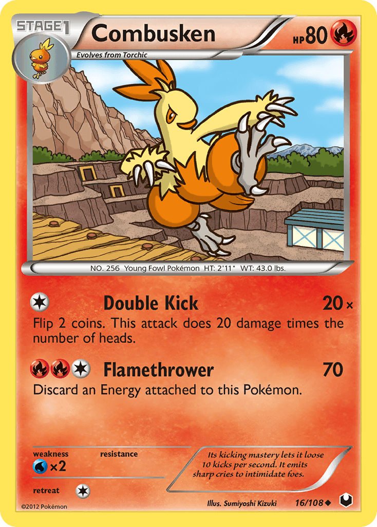 Combusken Dark Explorers