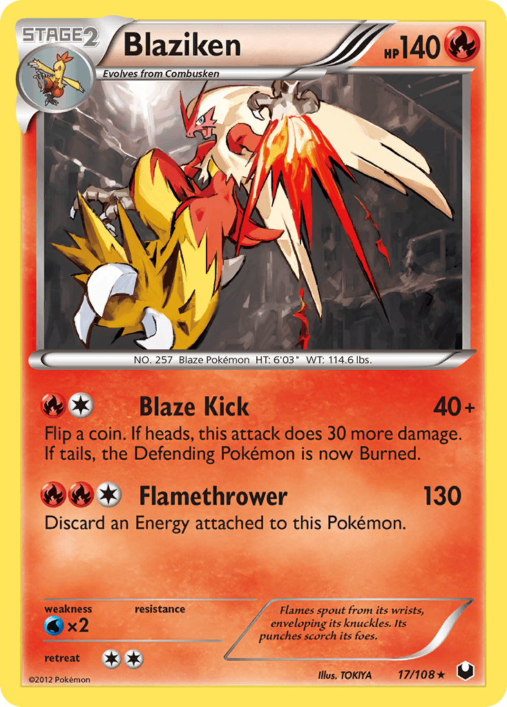 Blaziken Dark Explorers