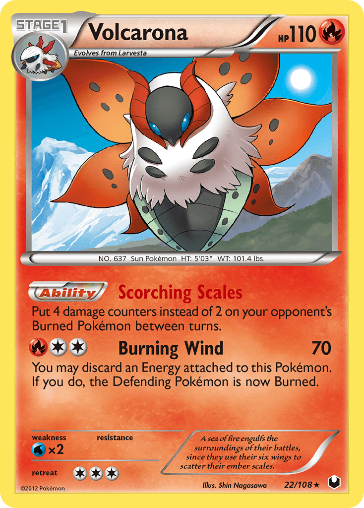 Volcarona Dark Explorers